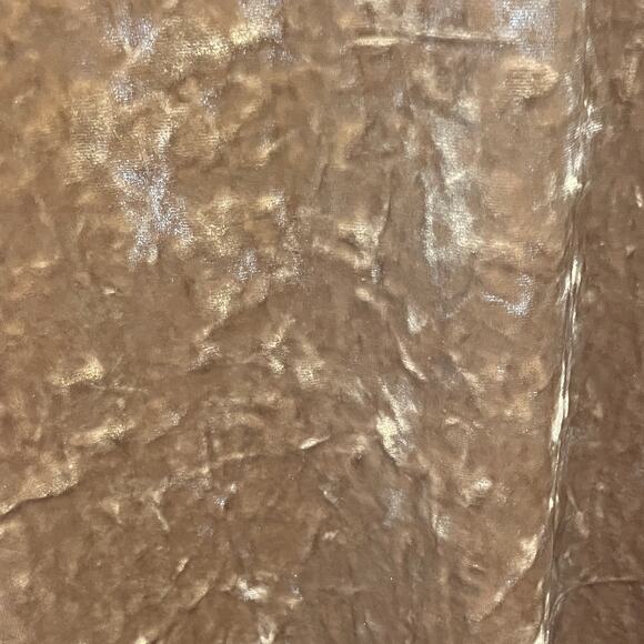 NWT Zara Crush Velvet Holiday Party Dress - Women Size S - Champagne Gold - Picture 3 of 6